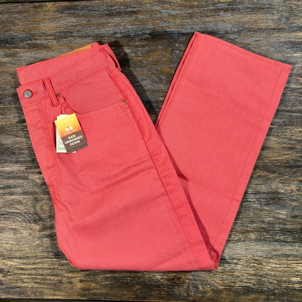 Levi's Pink 501 Original Shrink-To-Fit Jeans 34x32 - Picture 4 of 8